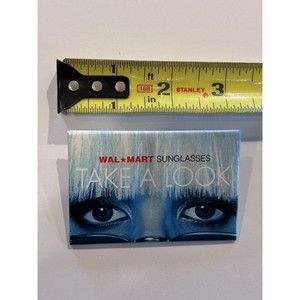 Sunglasses Walmart store employee Button Shirt Pin jewelry department